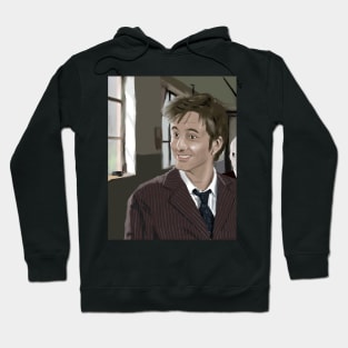 10th Doctor fanart Hoodie